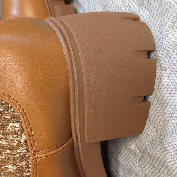 Universal Thread Stylish Tan Ankle Boots for Women - Picture 14 of 16